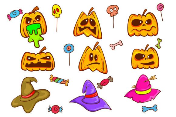 Exploring the Halloween Pumpkin Character: A Versatile Design Asset
