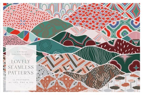 Lovely Seamless Patterns Kit