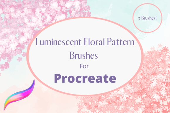 Procreate Floral Pattern Brushes