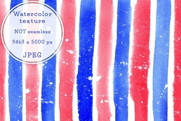 Red and Blue Watercolor Texture