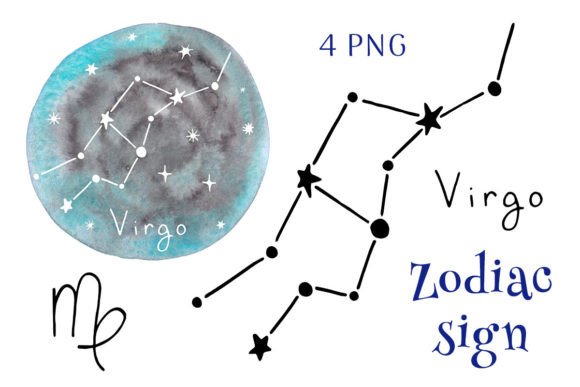 Zodiac Sign Virgo. PNG Clipart